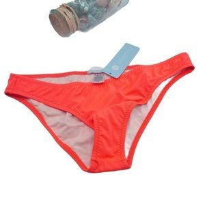 Eberjey So‎ Solid Valentina Bikini Bottom Neon S